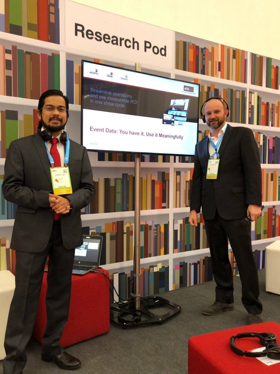 PersonifyShow's tweet image. Bill McGlade, a2z's Sr. Director of Emerging Business, reminisces about the positive vibes at #IMEXFrankfurt 2018! blog.a2zinc.net/2018/06/08/vib… @IMEX_Group @Vibea2z