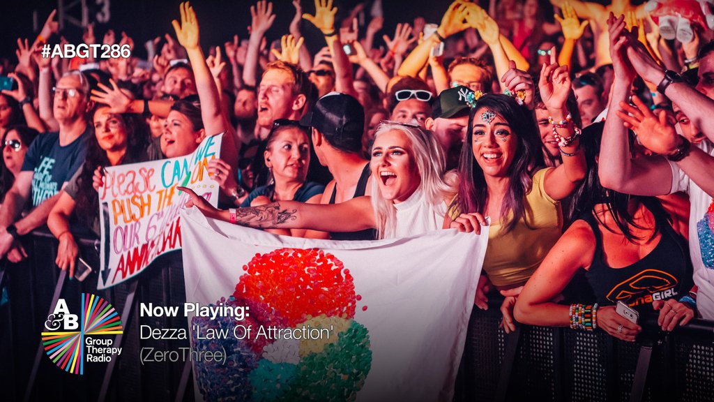 16. @DJDezza is back on our playlists with ‘Law Of Attraction’ (@Zerothreemusic) #ABGT286 twitch.tv/aboveandbeyond https://t.co/fCfc8snb50