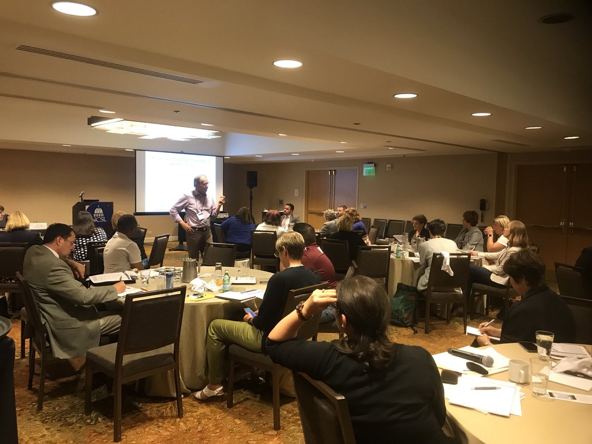 EarlyMilestones's tweet photo. Elevating the importance of social-emotional development at the @NCSLorg Early Learning Fellows Kick-Off Meeting! #LAUNCHTogether #earlyed #coleg https://t.co/cJ64ZAOymS