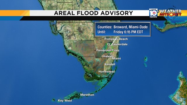 Local 10 WEATHER ALERT - Areal Flood Advisory issued for the highlighted areas. More info bit.ly/krCDQ?utm_medi… https://t.co/Ke6kekMpdi