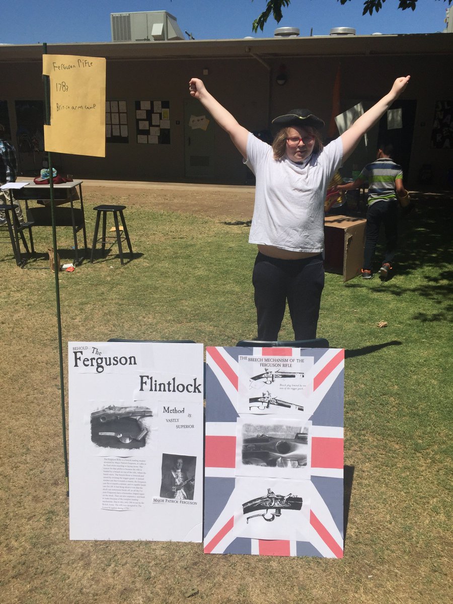ssdPRIDE's tweet photo. PRIDE Academy 4/5 combo classes presented their Living History Museum yesterday. Students researched people and events of the 13 colonies and American Revolution, and were eager to share!
@SSDKristin #SanteeSD https://t.co/Y4B1OHXvOo
