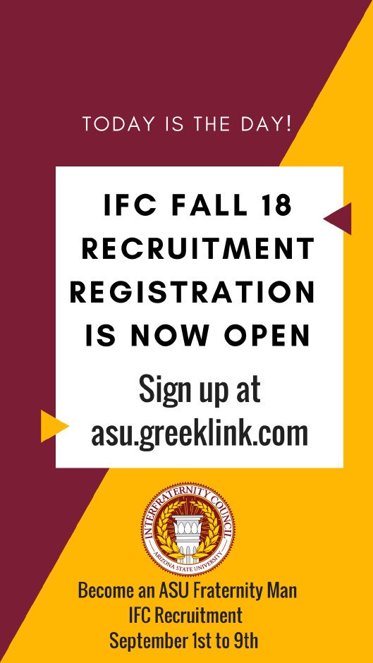 The Interfraternity Council of Arizona State tweet media