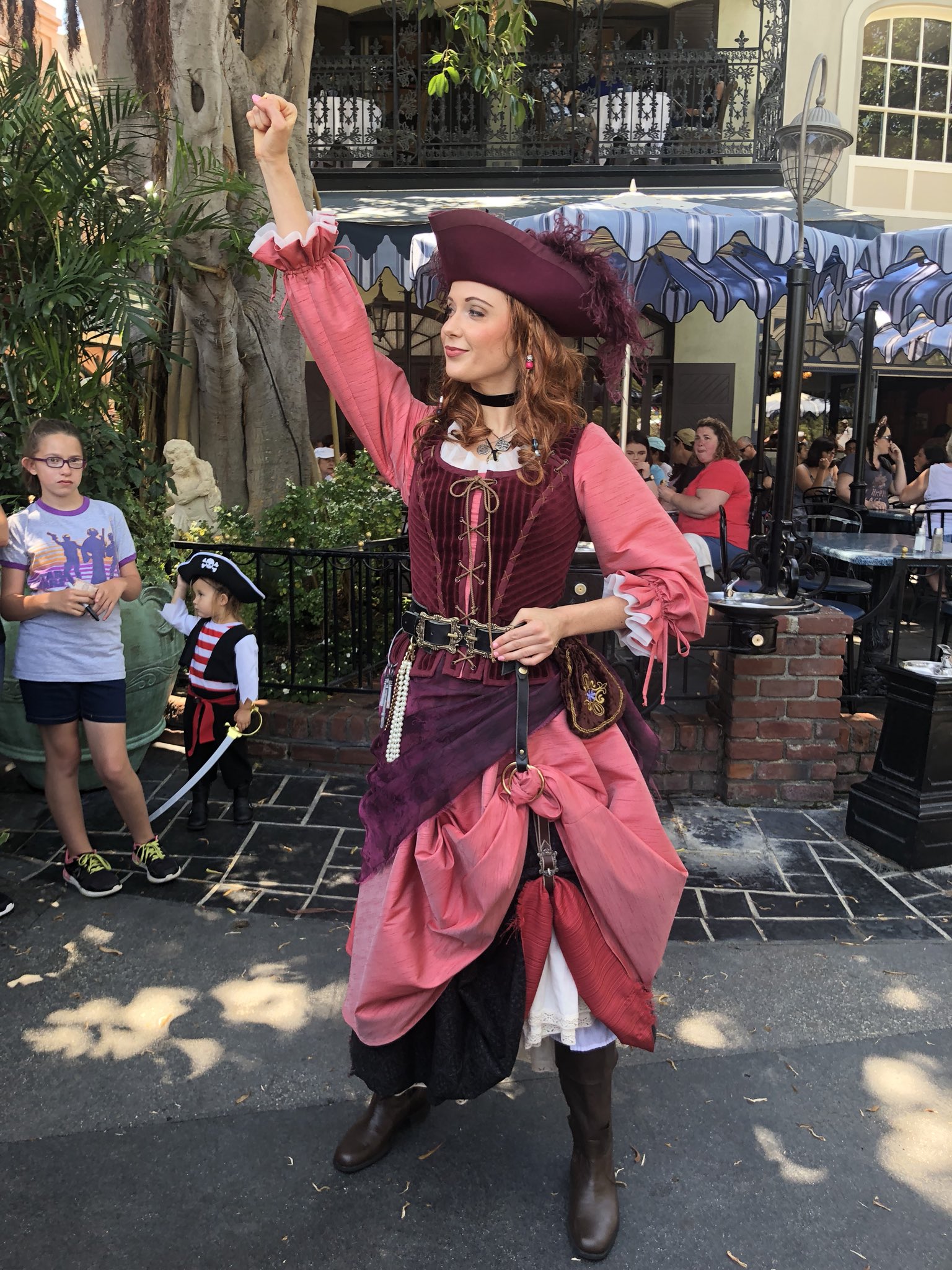 Redd the pirate on