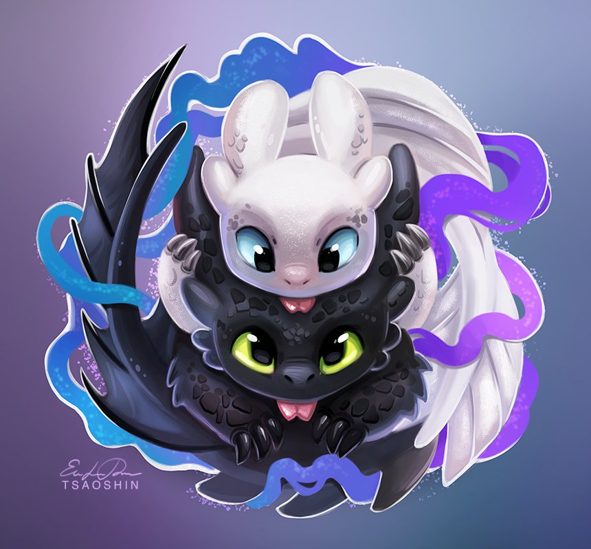 Featured image of post Httyd 3 Toothless And Light Fury httyd 3 light fury x toothless x nightshade