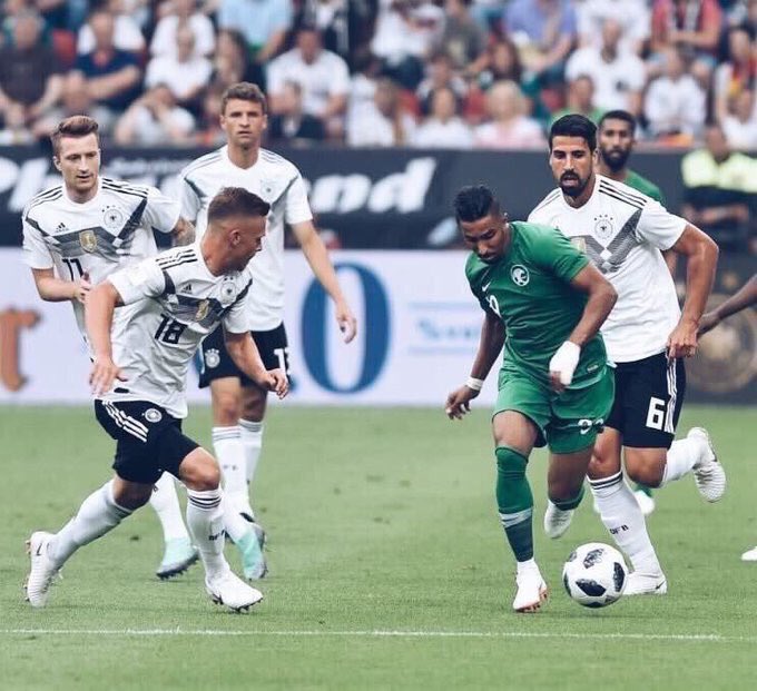 ٤ مكائن عجزت عن ايقاف صقر !
 ##السعوديه_المانيا