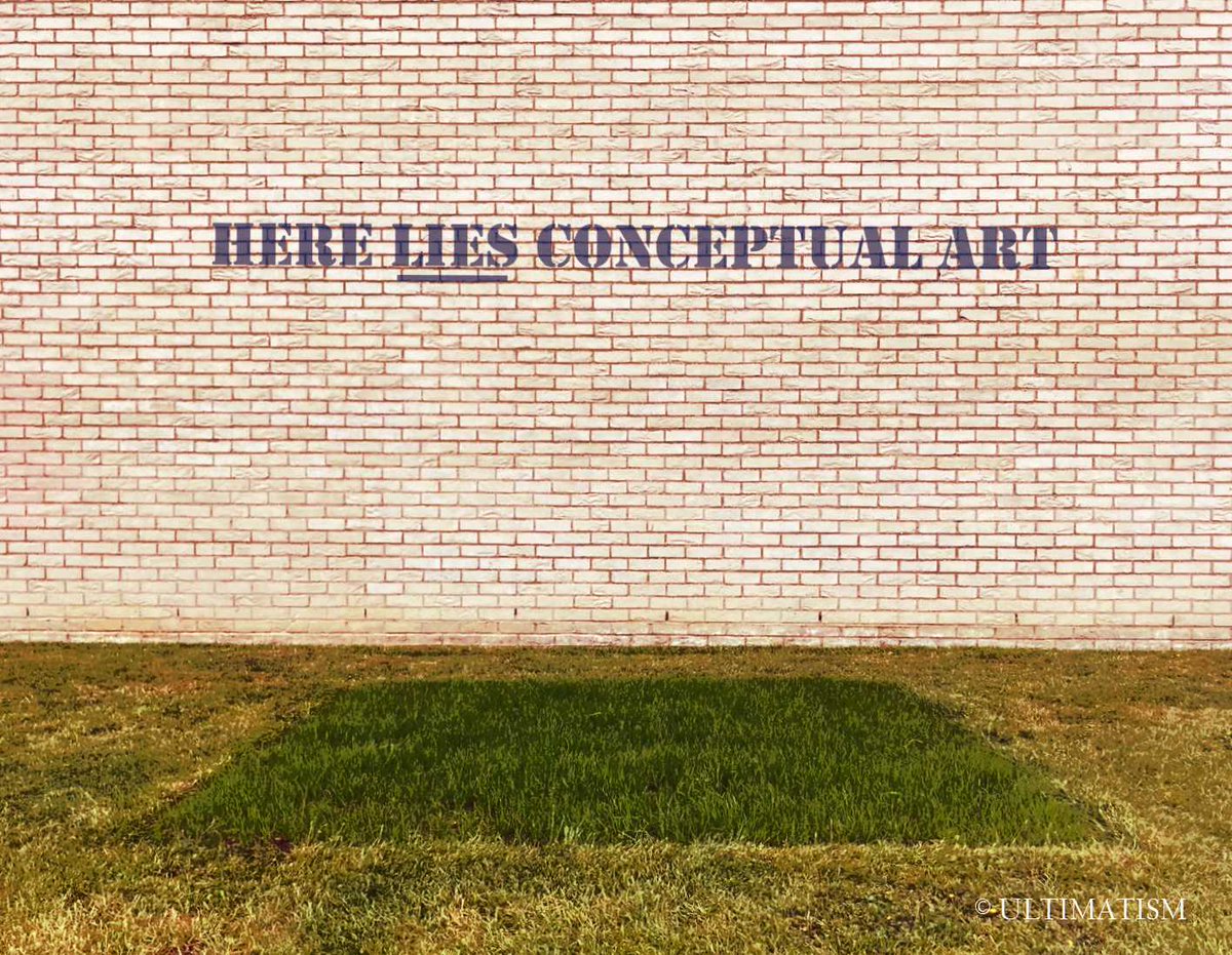 ArtMovement's tweet photo. Conceptual Art Laid to Rest #conceptualart #contemporaryart #ultimatistart #installationart #contemporaryartmuseum @Museum_of_Arts https://t.co/wnerIkml8L