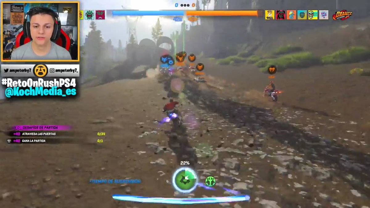 JustinEcheverr5's tweet photo. Vamos con las motos a ver como lo hace @Ampeterby7 ojalá gane en #RetoOnrushPS4 @KochMedia_es https://t.co/I89wrXAexN
