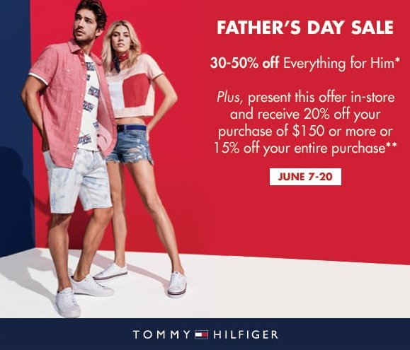tommy hilfiger father's day sale