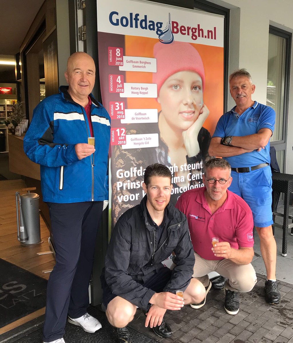 Met Aart,Jarno en Jan vandaag weer voor het goede doel bezig! Sponsoring van onderzoek naar nano deeltjes die chemo transporteren naar hersenen van kinderen ter bestrijding van kanker!