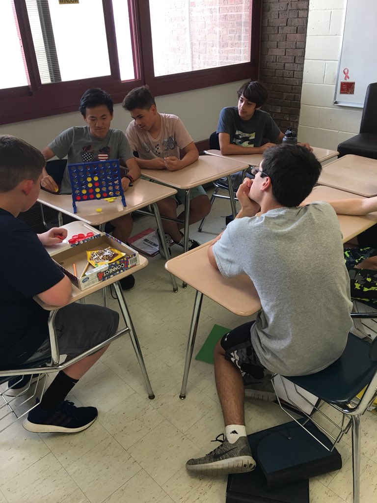 S_Hoffmann18's tweet photo. We worked hard all year in room 414. Today, we ended the year with heaps of smiles &amp; laughter &amp; a little bit of intense game-playing. A solid win for relationships and friendly competition 👏🏼🏆 @SCSD_NMS https://t.co/rOCLTwXIwu