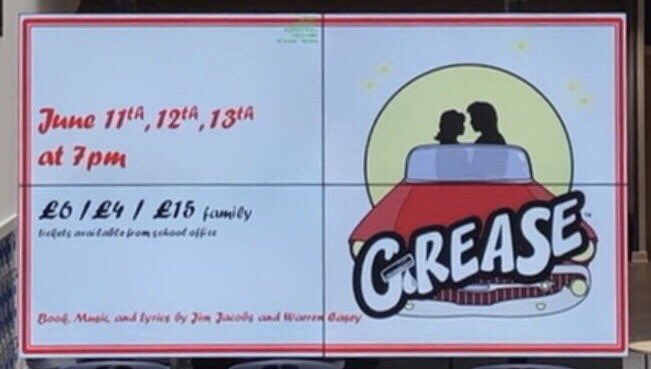 mrs_porteous's tweet photo. Another great rehearsal today! Well done to all pupils involved. Make sure you get your tickets. Available from the school office. It’s almost showtime!! #3moresleeps #Grease2018 @NewbattleMusic @newbattlehigh @NewbattlePupils https://t.co/9JmfBDxB5r