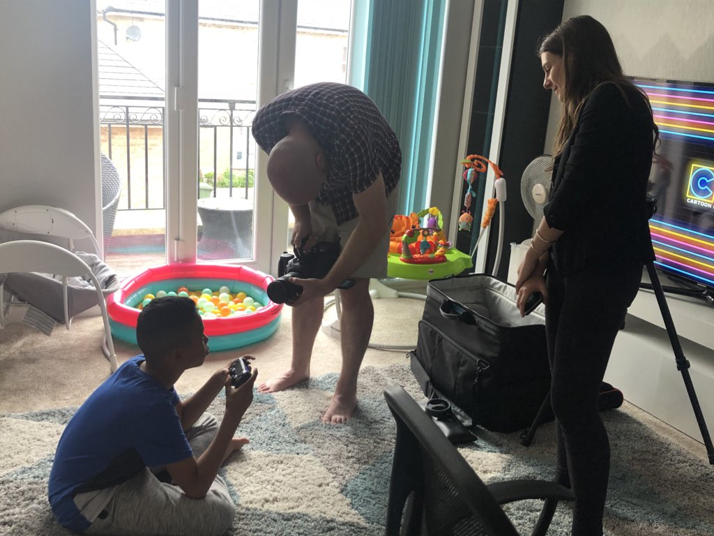 TJandJay's tweet photo. It was a pleasure to have Director @GiuliaGandini94 at my home today interviewing me for a documentary series that is commissioned by #subtv Thanks for coming #Interview #Documentary #ChildActor #Inspiringothers #Inspirationalvideo #Sharing #experiences 🎥🎬#Dreams 👌🏼 https://t.co/wgdBFltHt6