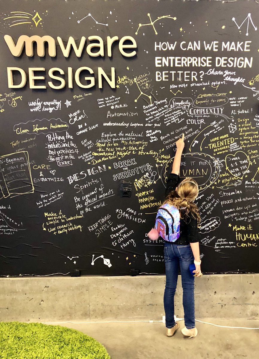 VMwareDesign's tweet photo. Inspiring future app developers like Reagan from @AdventureClubs by learning how VMware powers apps behind the scenes through our LEGO datacenter model 👩🏼‍💻 https://t.co/b95XOuWmBe