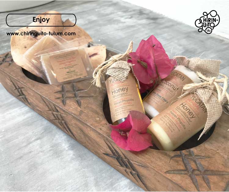 Chiringuitotulu's tweet image. You will be delighted with our artesanal amenities
Enjoy #ChiringuitoTulum #BoutiqueHotel #TulumHotel
chiringuito-tulum.com/en
