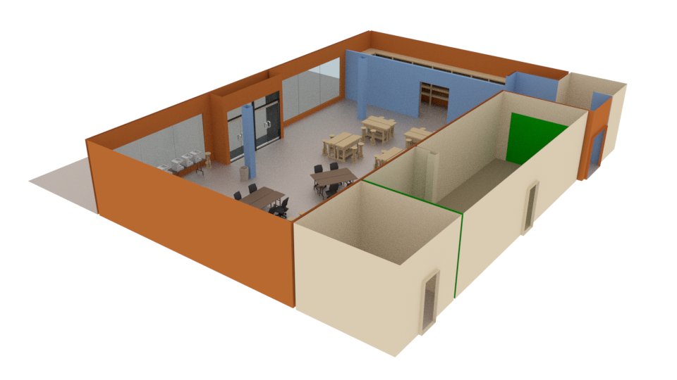 EssdackMakers's tweet photo. Using @blender_org to get the Makerspace ready for virtual tours at @Smallvillecon in a couple weeks! https://t.co/eB7DlQJMI7