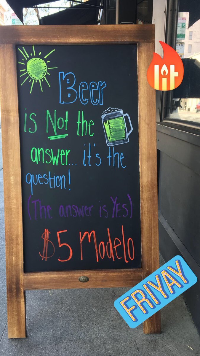 meatdistrictco's tweet photo. Always say YES to #beer. Join us to watch the game and enjoy $5 #Modelo #specials. https://t.co/RUHYDfmC4o