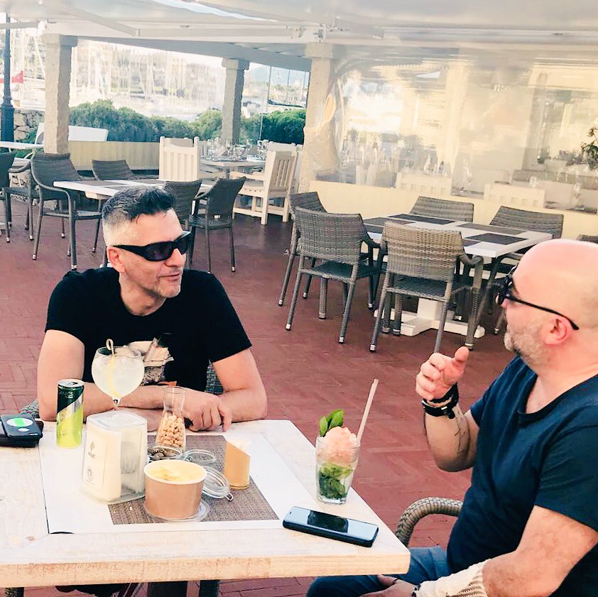 Ga5s's tweet photo. mojito or gin tonic? #GassKrupp #GiangiCappai #Sardinia #Summer #GoodLife https://t.co/lByfmdkmpb