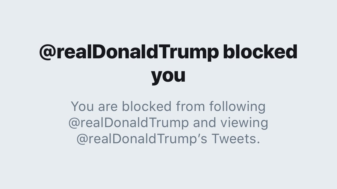jules_su's tweet image. VICTORY! @realDonaldTrump has been forced to unblock the seven plaintiffs in the First Amendment case against him... but many of his critics (myself included) remain blocked.

Lawsuit round two?