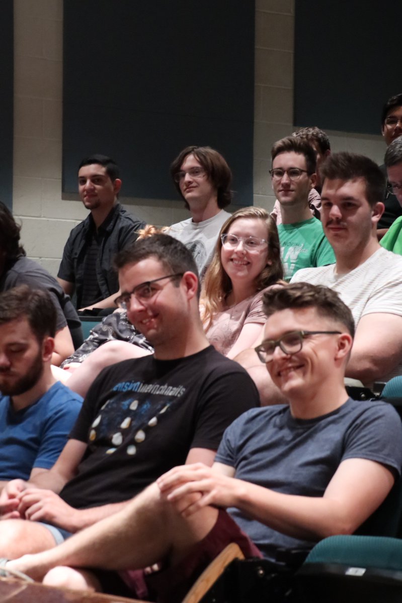 UNTnews's tweet photo. .@RealSnarkyPuppy and @UNTCoM alum, Michael League, gave a Master Class #UNT before the band’s performance tonight @bombfactorydfw https://t.co/9e217hb5NY