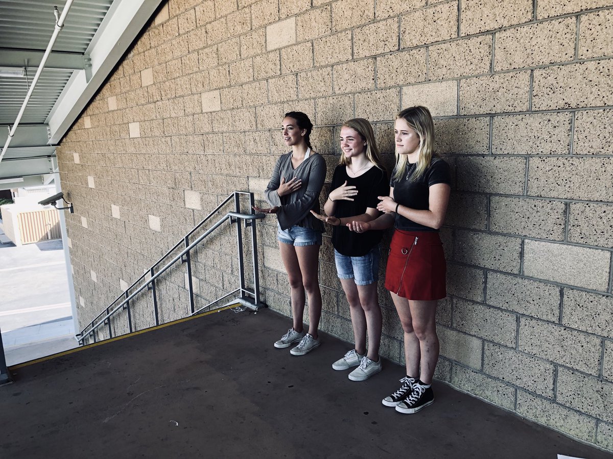 MrsWhiteASL's tweet photo. #TVHS #ASLpadawans https://t.co/NeDa4qVXkq