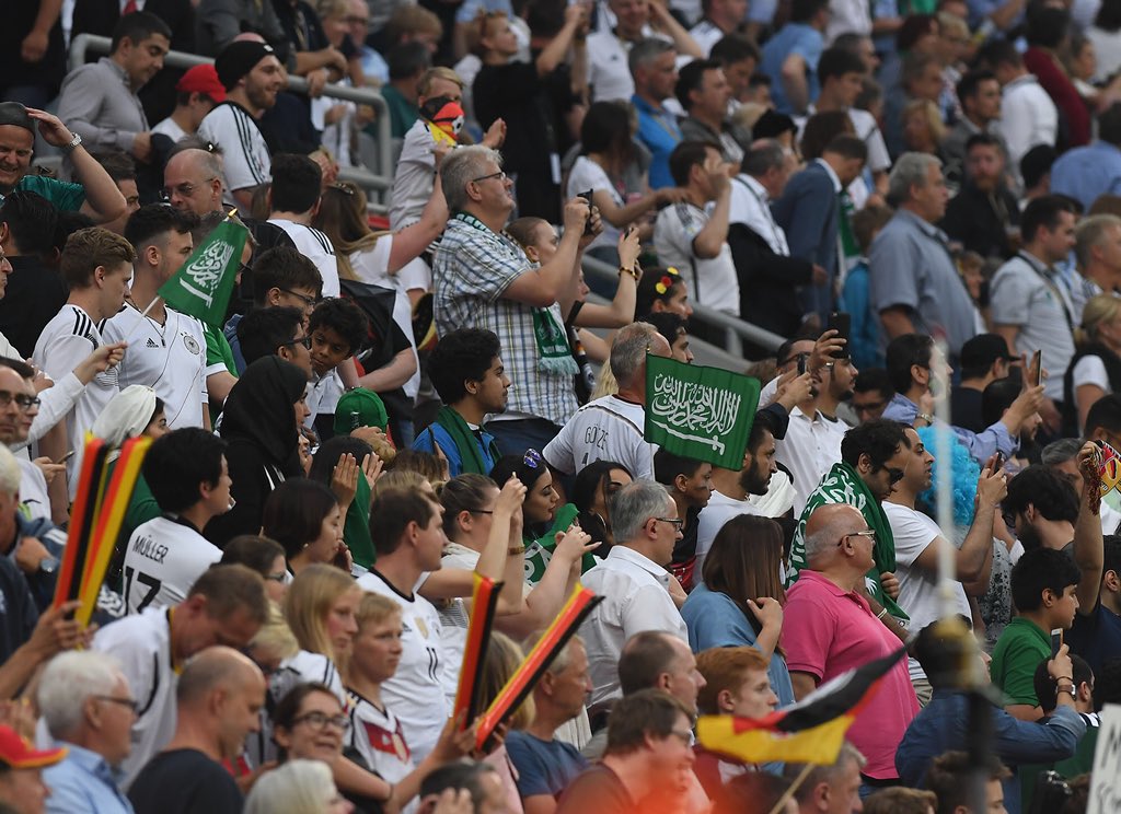 🇸🇦🇸🇦
نلتقي في روسيا.. ورايتنا دوم خفاقة💚

#GERKSA
#السعوديه_المانيا