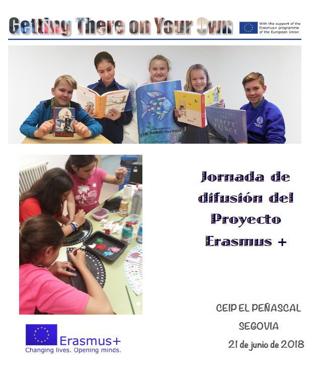 Preparando la jornada de difusión de nuestro @gettingthereonyourown <a href="/Erasmus_Project/">Erasmus+ Projects</a> y la  Feria europea enmarcada en las actividades de fin de curso,  <a href="/ampalasarenas/">Ampa Las Arenas</a> <a href="/sepiegob/">SEPIE</a> <a href="/CFIE_Segovia/">CFIE de Segovia</a>