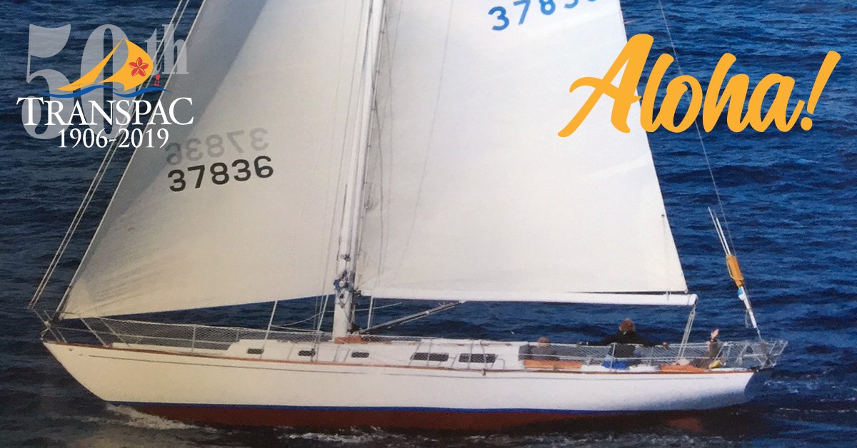 TranspacRace's tweet photo. We've got 21 entries for Transpac 50 and counting! TPYC welcomes Mark Ashmore's Cal 40, Nalu V, from Arcadia, CA. Aloha! #transpac50 #cal40 https://t.co/IuHDRcT9aa