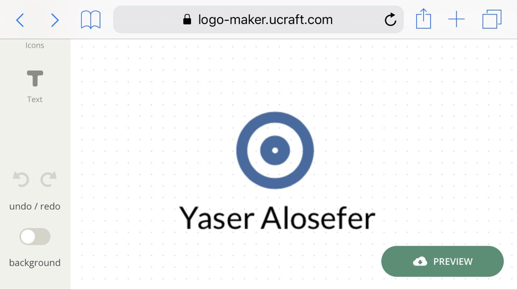 alosefer's tweet photo. وداعاً للمصممين وداعاً للأسعار العالية👋
وأهلا بمنصة انشاء الشعارات المجانية❤️ صمم شعارك لمشروعك او تطبيقك مجاناً وبشكل سهل للمبتدئين🙏
فقط صمم واحفظها PNG بدون أي تكلفة🤓 استمتع
https://t.co/IVx63f1L9O https://t.co/J7QUYuIuLC