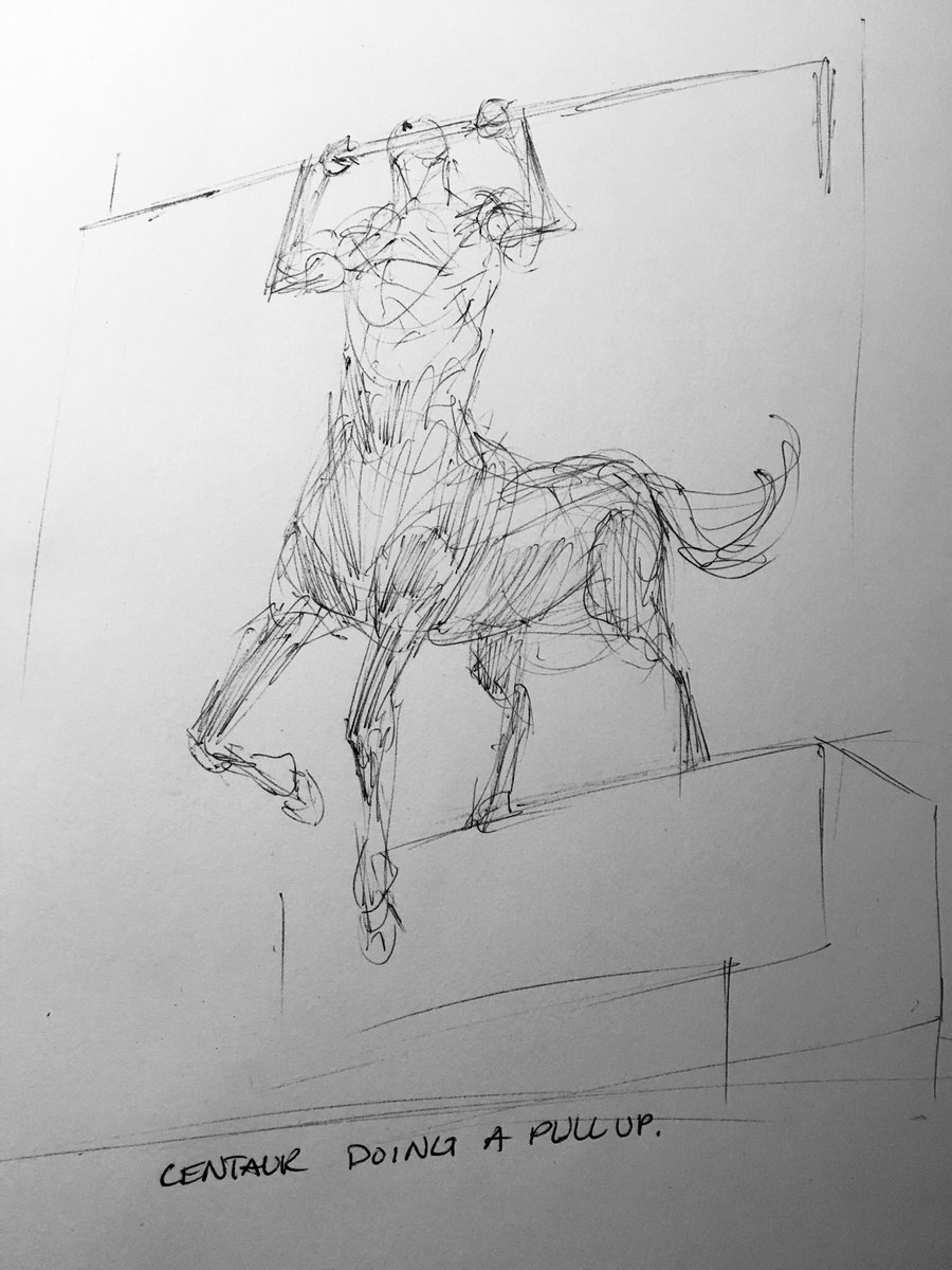 @andrewkmar @TracyH_Art @emersontung @MichaelaHMN ??‍♂️ #justcentaurthings 