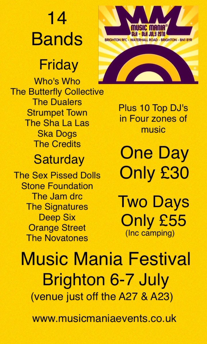 Music Mania Festival tweet media