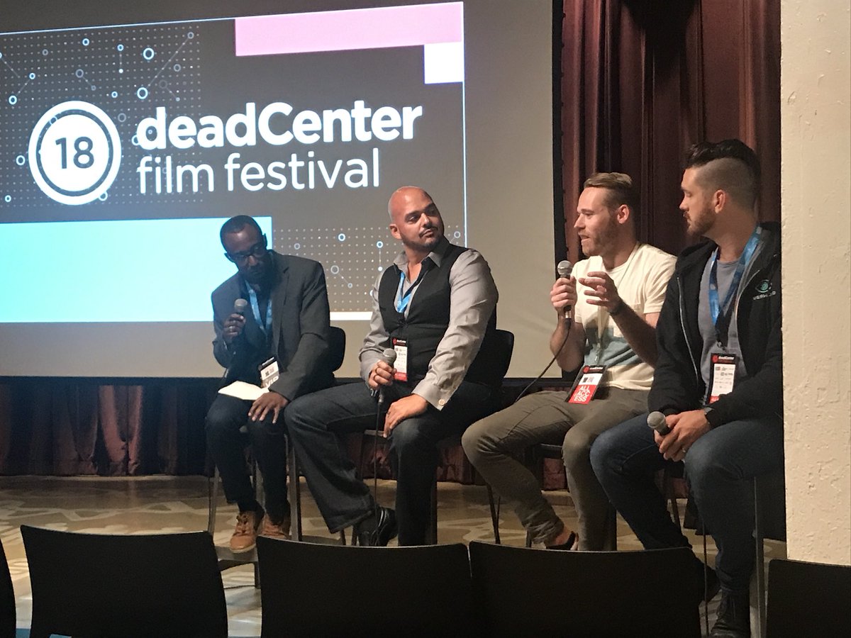 OverworldApp's tweet photo. Ben and Ross on the panel at techCenter speaking about AR Business Applications and where the AR industry is heading. @deadcenter @21cOKC #augmentedreality #ar #technology https://t.co/C6ltSDCUxl