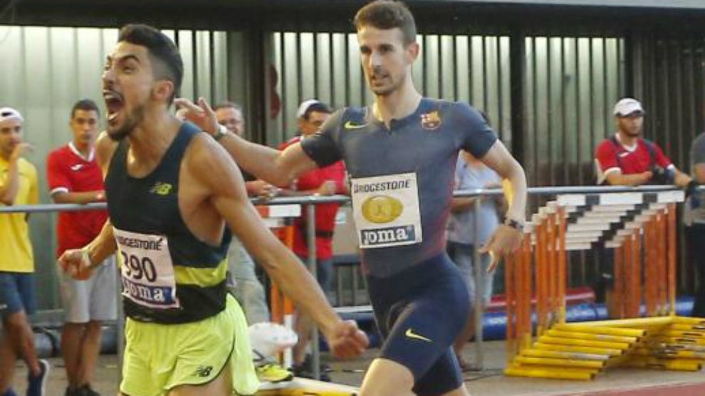 MarcaTMF's tweet photo. Saúl Ordóñez vuela y derrota al campeón del mundo de 800 en el Meeting de Huelva 🇪🇸🏃‍♂️😃😃😃👏👏👏💪💪💪https://t.co/sT5N1EmbxM https://t.co/Dt6v3XpkKQ