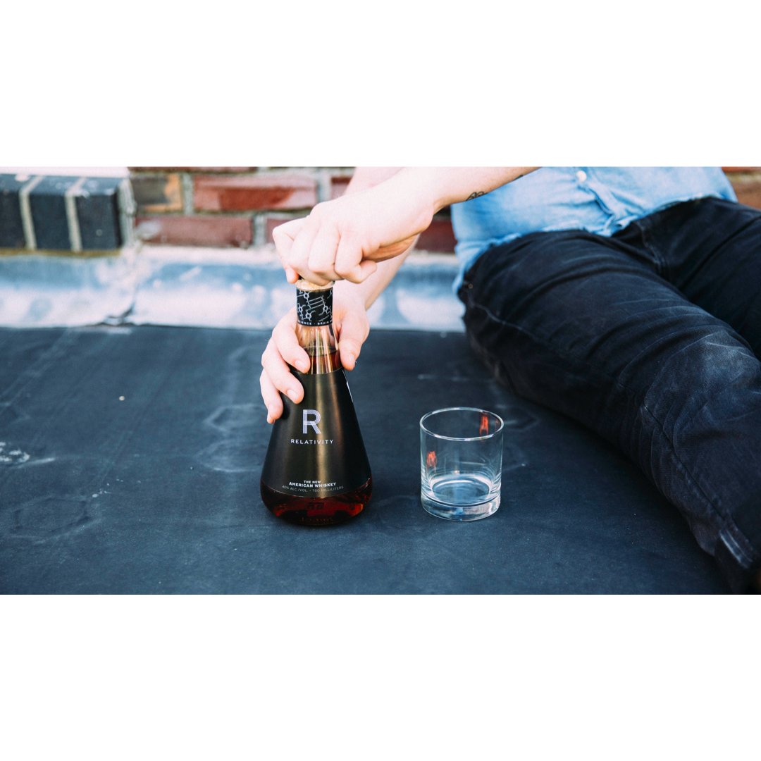 RelativityWhisk's tweet photo. In an industry constrained by tradition, Relativity is a whiskey ahead of its time. Find us on the @Drizly app, or use the store locator on our website to find a Boston-area location near you. #BeAheadOfYourTime #DiscoverRelativity #RelativityWhiskey https://t.co/EtH7grUCmK https://t.co/o50oe9XhgD
