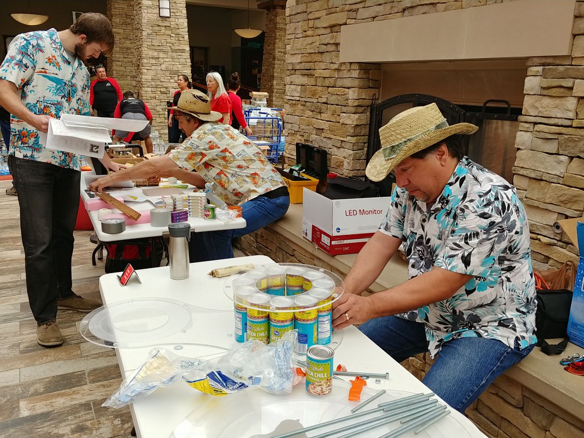 dpsdesigns's tweet photo. Finished our Rock-CAN-Roll build of Spongebob and Patrick Star!
#RockCANRoll #CANSantaFe2018 #CANstruction2018 #RockCANUnderTheSea https://t.co/Ber6fXjLbW