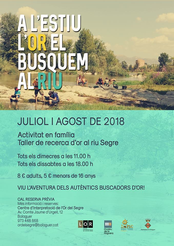 ordelsegre's tweet photo. A punt una nova temporada de recerca d'or al riu.
Ja has reservat la teva plaça? ⛏️👑
Més info a https://t.co/fkw9cSz2Qr
#ordelsegre #Balaguer #laNoguera #riusegre #enfamilia #ambnens #ambamics https://t.co/lF7zvc3P1e