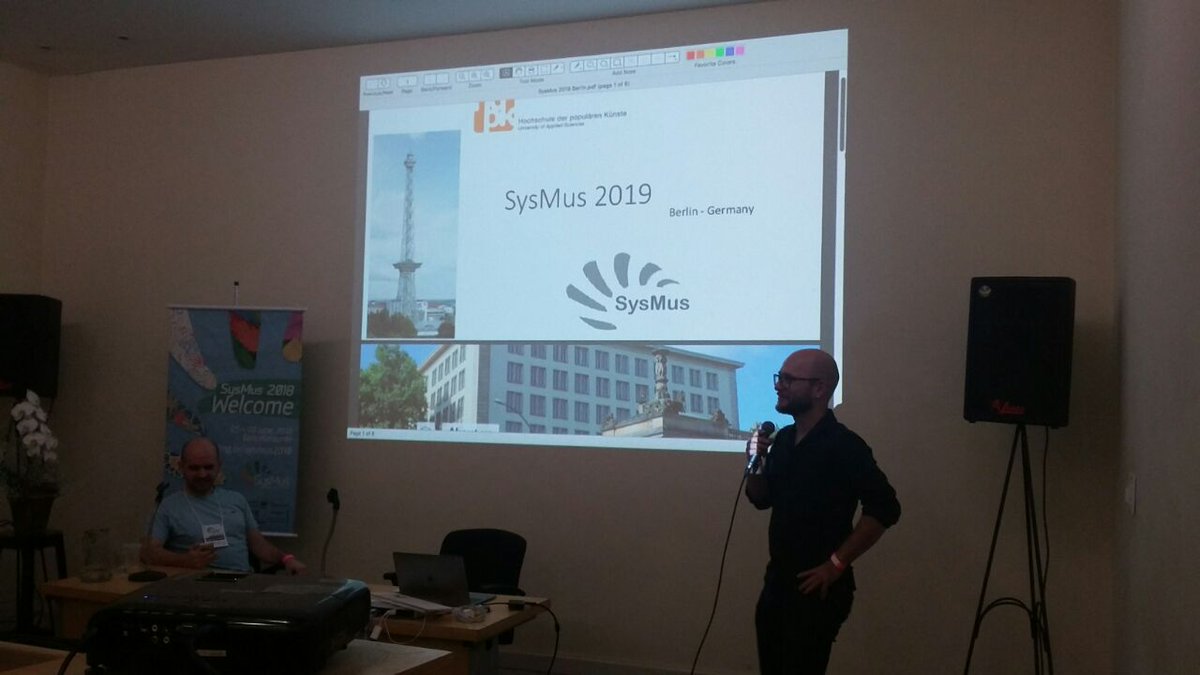 sysmus2018 tweet media