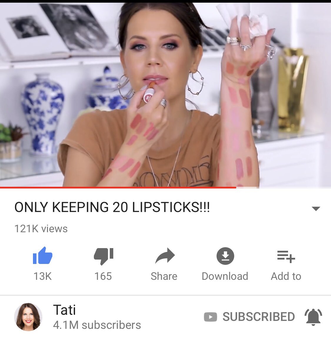 I don’t see a problem here at all. Lol #nudelipstick #onlyKeeping”20” #GottaloveTati @GlamLifeGuru 😂😂😂❤️❤️❤️❤️💄💋👄💄💋👄💄💋👄