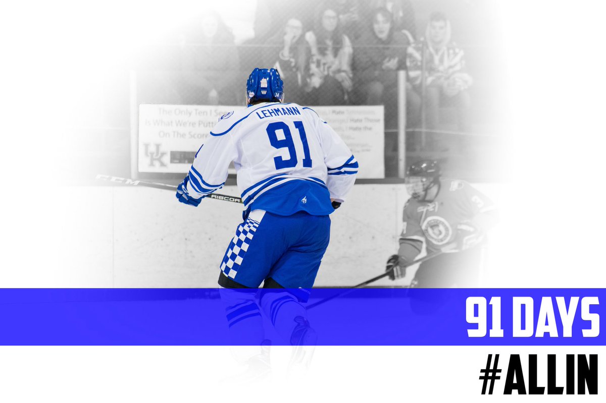 KentuckyHKYClub's tweet photo. 91 days #ALLIN #UKHKY https://t.co/S6l76COB5Y