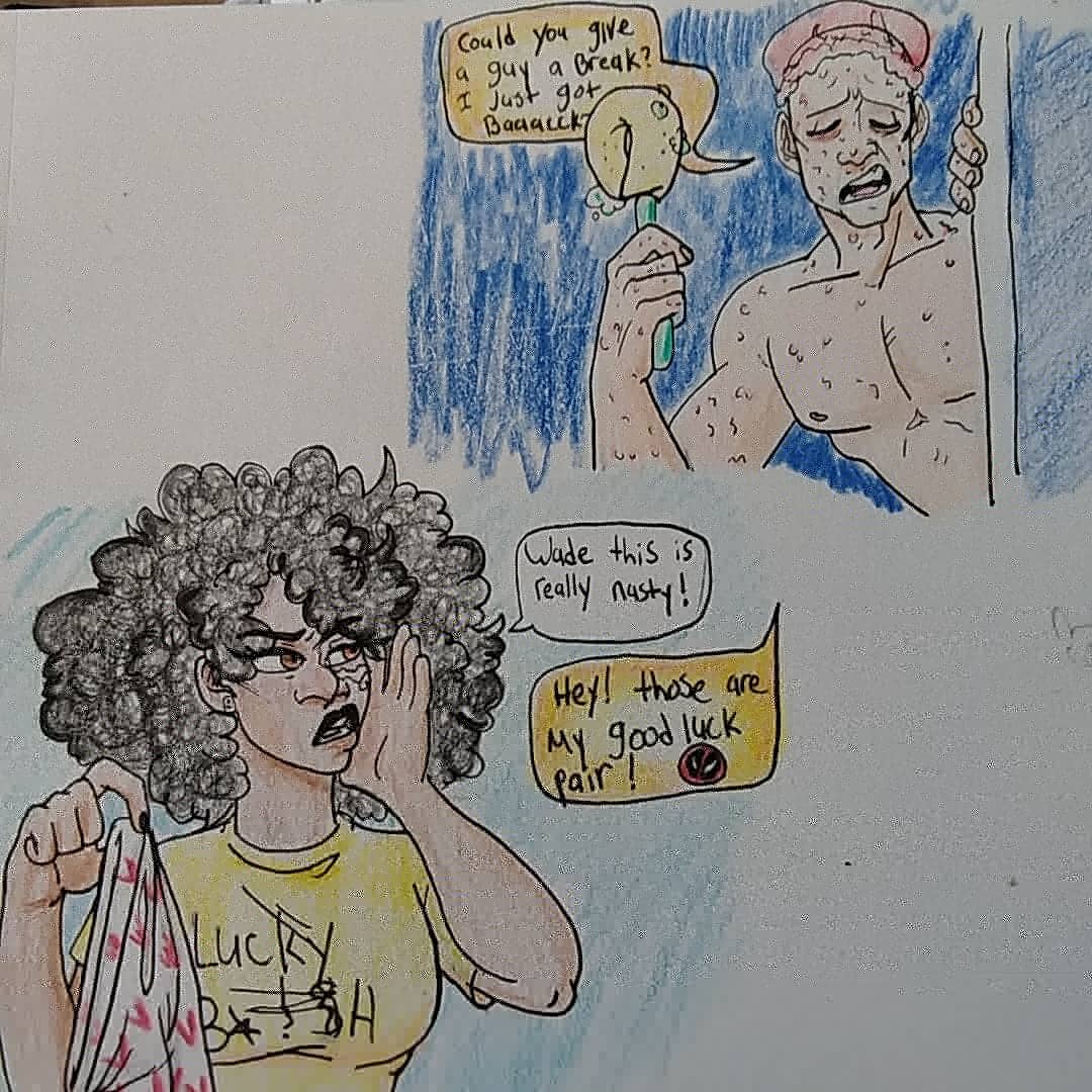 misskilljoy's tweet photo. Some traditional things I did #Deadpool #wadewilson #dominomf #marvel https://t.co/elrLzFEOUn