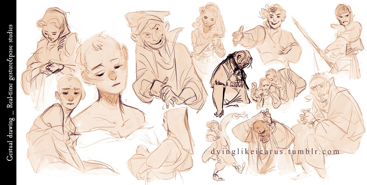 Sketches &amp; Thumbnails of the project 