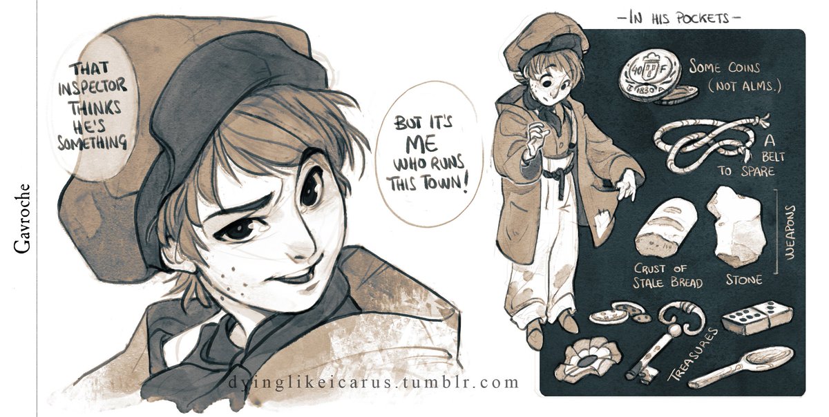 Inspector Javer &amp; Gavroche 