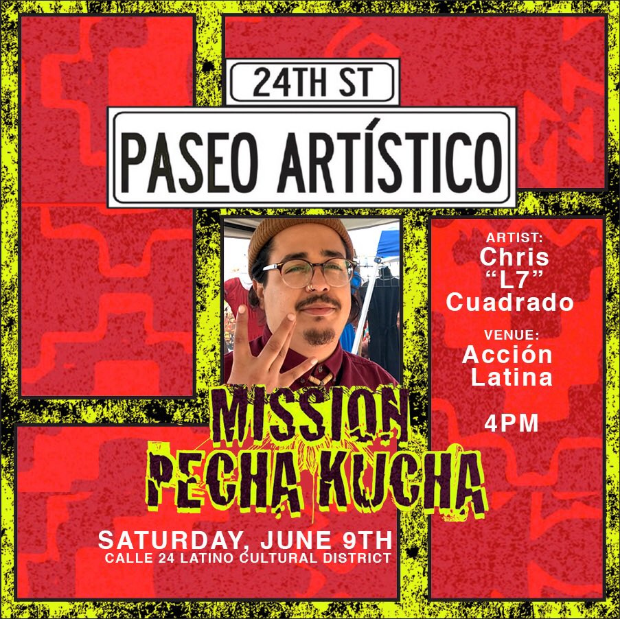 This Sat. June 9 at 4PM <a href="/accionlatinasf/">Accion Latina</a> presents <a href="/CamarenaAdriana/">Adriana Camarena</a> <a href="/MissionUnsettle/">Mission.Unsettlers</a>, a multimedia story collection about borders, overlapping identities and residents of The Mission District. Featuring also <a href="/chriscarlsson1/">Chris carlsson</a> @lisaruthE and <a href="/ChrisoCuadrado/">LSiete</a>, and Eric Norberg