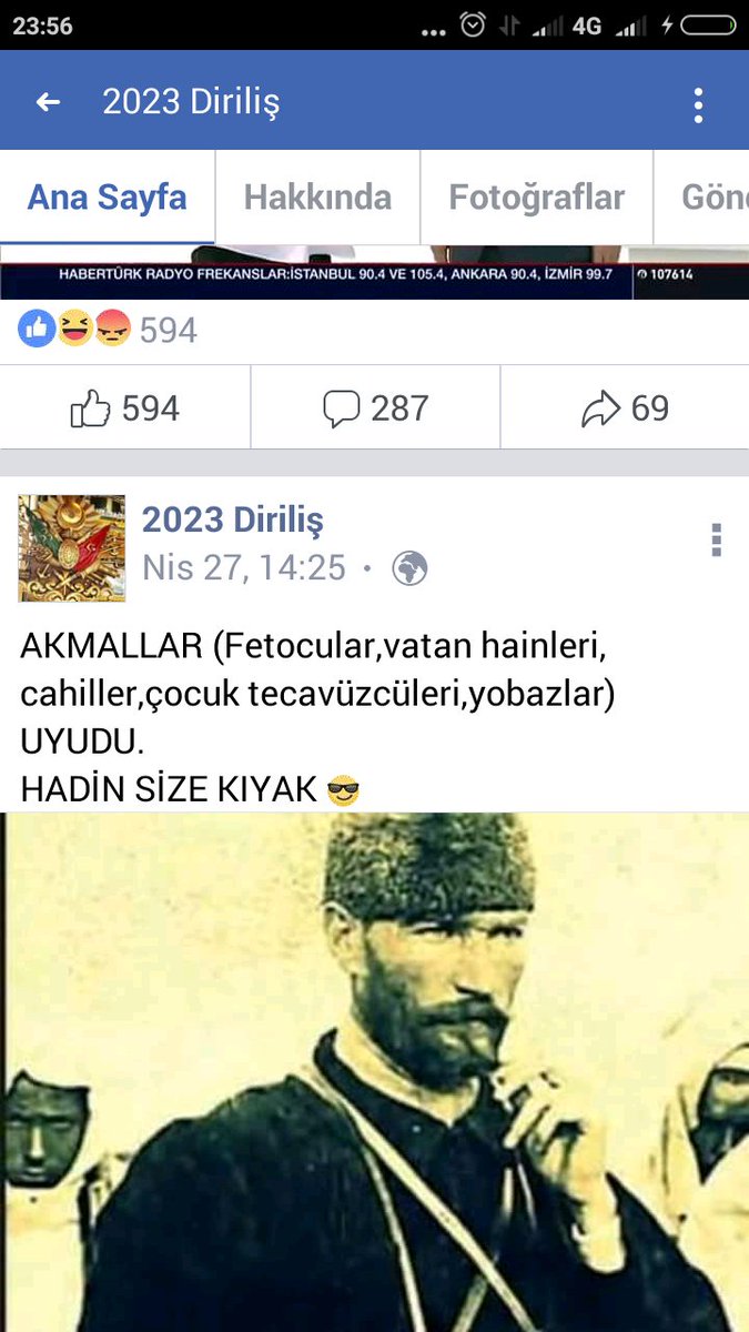 #GercekFikriNe bu fotoyu paylaşan sayfanın gerçek yüzü lütfen Bülent Arınç beye gösteriniz...