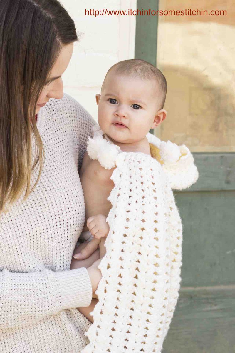 Itchin4Stitchin's tweet photo. Looking for an Easy Crochet Pattern for Babies? Look No Further! #crochet #hoodedcape #patternreview- https://t.co/wLR9kV8R3L https://t.co/UZRsHYxRLI
