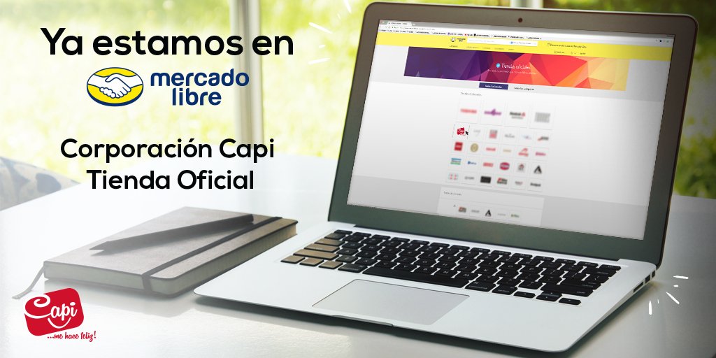 CorporacionCapi's tweet photo. ¡Ya puedes ir buscando en nuestra tienda virtual de mercado libre el regalo del #DíaDelPadre! Búscanos como  Corporación Capi Tienda Oficial desde la comodidad de tu casa y conoce el #MundoCapi. 😎
#CapiMeHaceFeliz  #TiendaVirtual  #MercadoLibre #VentasOnLine https://t.co/vNen6k3C8s