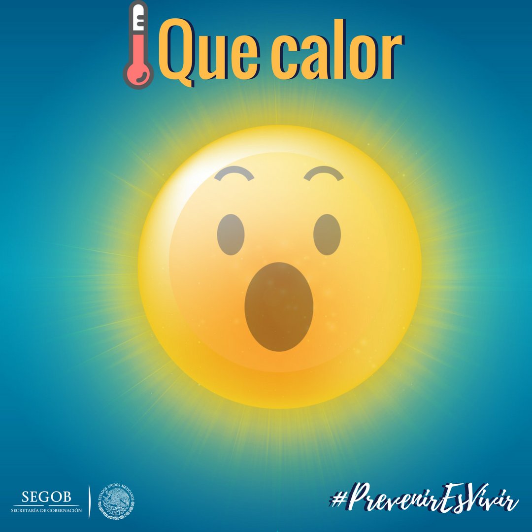 SEGOB_mx's tweet photo. Cinco efectos de la onda de calor en la población ¡Protégete! #CENAPRED https://t.co/0HNZNJjDxG https://t.co/FbypIUl5G8