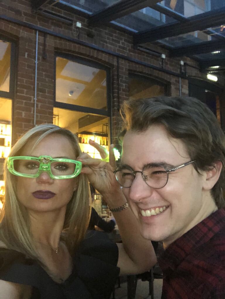 nimbleapproach's tweet photo. What an awesome evening with the Nimblers! #nimbleparty @Scrum_Mistress https://t.co/o5dbIFwe1f