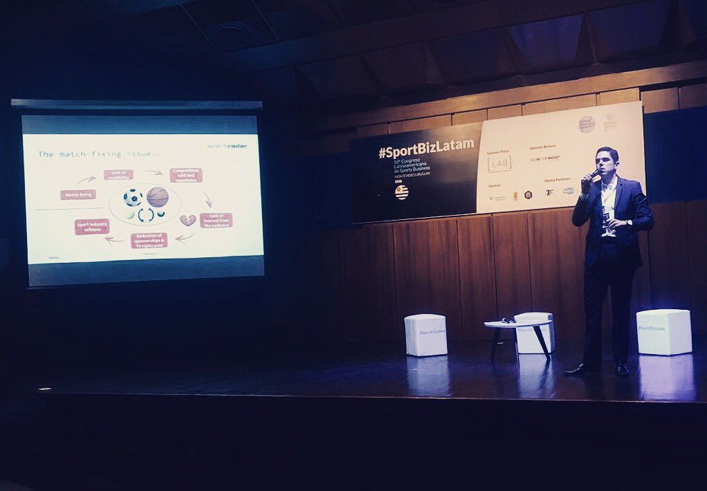 tiagohb_oficial's tweet photo. Privilégio ter podido contribuir para o sucesso do #SportBizLatam de Montevideo com minha palestra sobre #integridadenoesporte #sportradar #integrityservices https://t.co/7YHFCTilkn