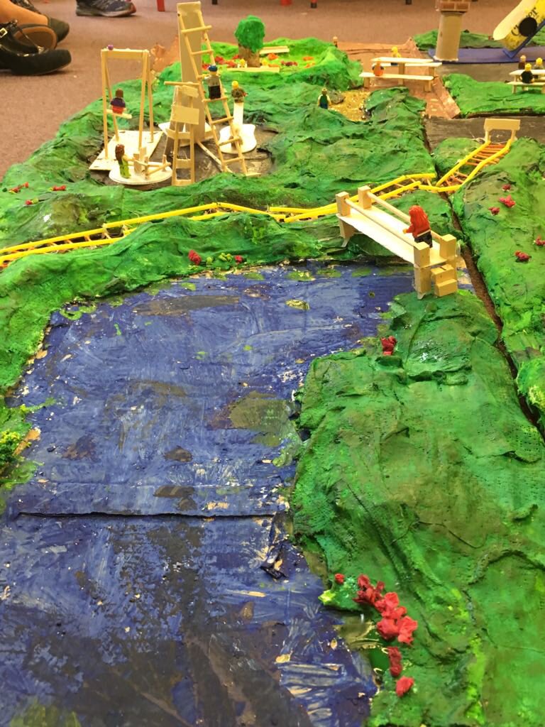 walgravePSSMC's tweet photo. Year 1 & 2 have been making a model theme park after their visit to #wickstead park. Great team work! They enjoyed sharing their work with parents this afternoon https://t.co/g5kSmfjvQz