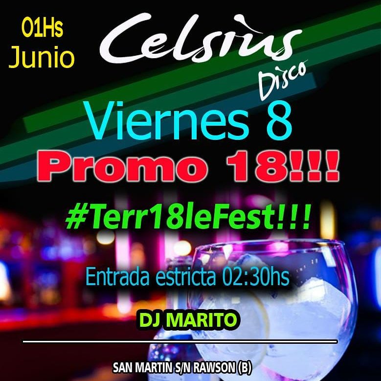 Terr18le_Rawson's tweet photo. ᴇsᴛᴇ  νɨєʀиєs 08/06 🍻 ʟα тεгг18ʟε cøρα
➡ᴄᴇʟsɪᴜs ᴅɪsᴄᴏ⬅
[̲̲̅̅P̲̲̅̅R̲̲̅̅O̲̲̅̅M̲̲̅̅O̲̲̅̅ ̲̲̅̅1̲̲̅̅8̲̲̅̅]
🙎‍♀$70
🙎‍♂$80
Atentos a insta, vamos a estar regalando entradas✌🔞😈
📷𝐼𝓃𝓈𝓉𝒶: https://t.co/2BF8VqxjcC https://t.co/QYIS4CByf4